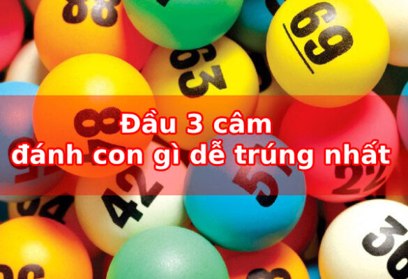 Đầu 3 câm đánh lô gì