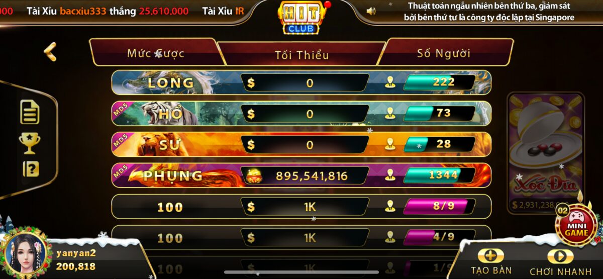 Xóc Dĩa Livestream Hitclub: Trò Chơi Độc Đáo Đầy Hứng Khởi Giới thiệu về trò chơi xóc đĩa Livestream